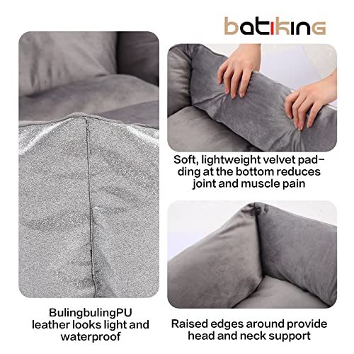 Dog Beds, Rectangle Washable Dog Bed Comfortable And Breathable Pet Sofa, Blin Waterproof Pu Leather Soft Puppy Bed For Medium Small Dogs Cat Bed Pet Bed #TOP2