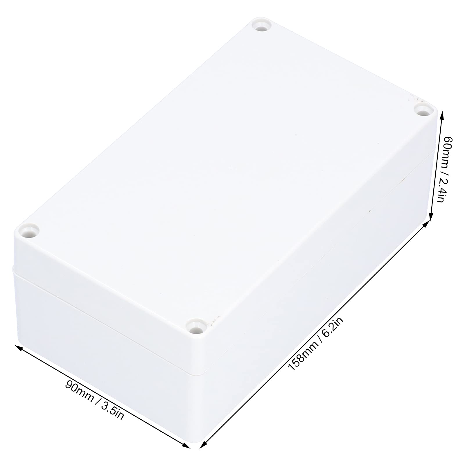 Akozon Scatola Derivazione, Scatola di Giunzione di Potenza IP65 Impermeabile di Plastica All Akozon Scatola Derivazione, Scatola di Giunzione di Potenza IP65 Impermeabile di Plastica All