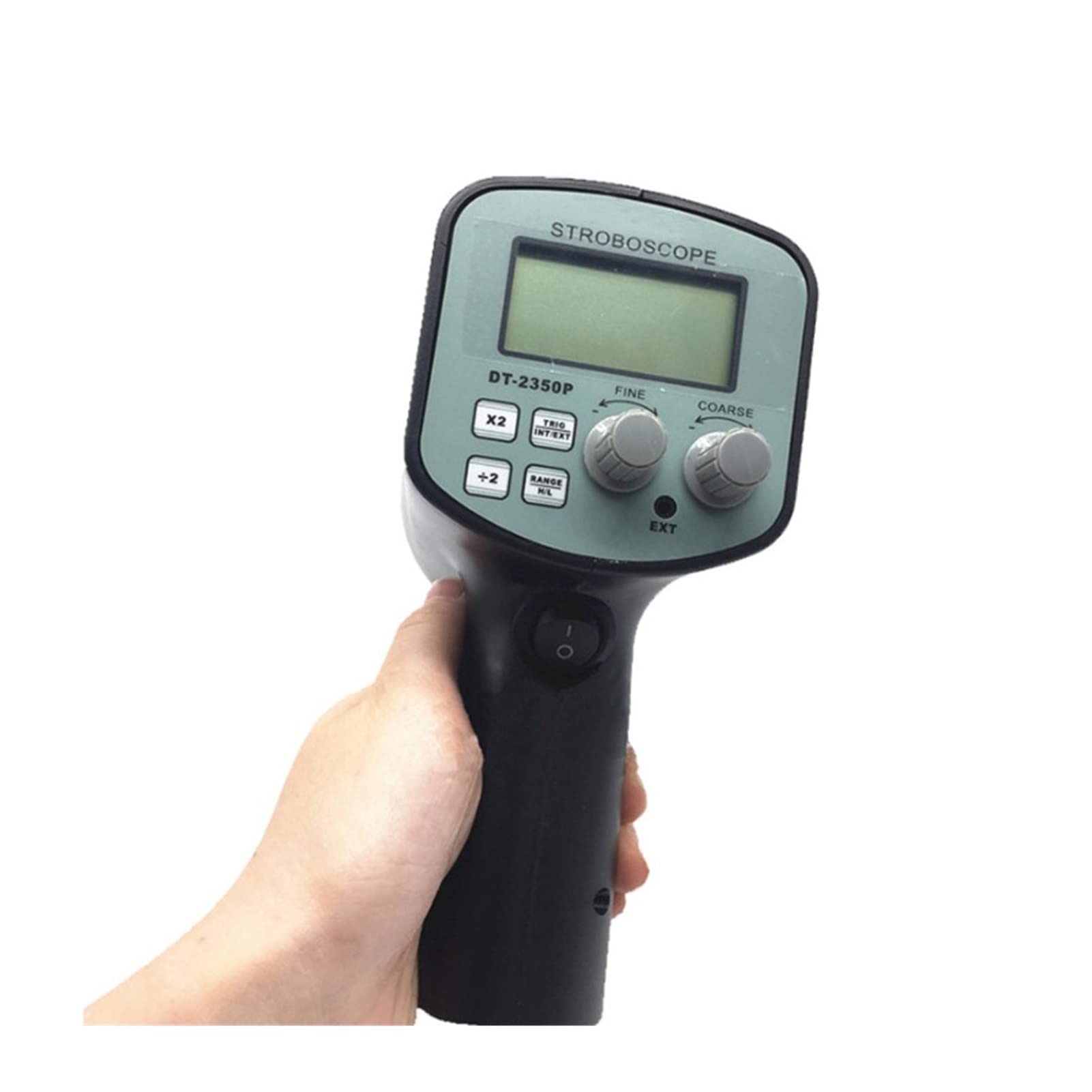 LNHHG Digital Handheld Stroboscope Handheld Digital Stroboscope LED Flash Strobe Tachometer DT-2350PB High Resolution Measure Rotative Velocity Analyzer Range 50-40000 FPM