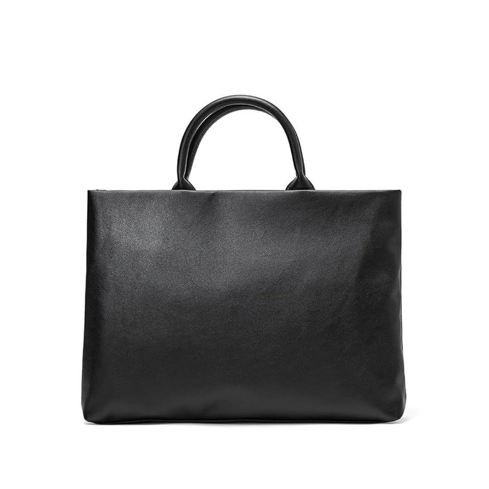 Maletín de mano para hombre, maletín transversal para laptop, ejecutivo, trabajo, gran capacidad, maletín para profesores