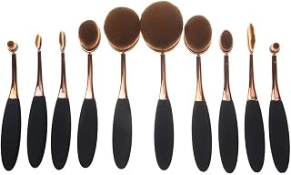 10 Pinsel im Set in hochwertiger Verpackung von Beyond Dreams - Make-up Profi - Pinselset Kosmetik - Elegantes Design | Grundierung Puder Foundation - Schminkpinsel Schminkbürste