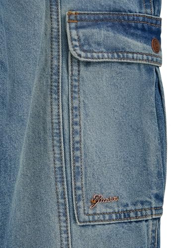 GUESS Girls' Rigid Denim Fashion Fit Pants3
