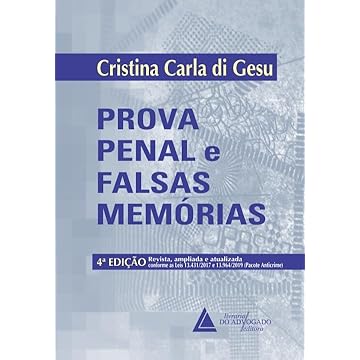 Capa do livro Prova Penal e Falsa Memórias