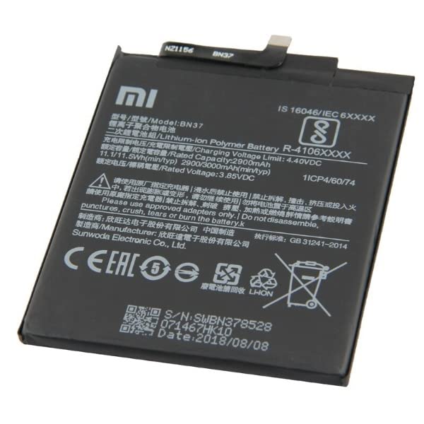 Image of MobiSpare Orignal BN37 3000 mAh Battery Compatible for Redmi 6 (Orignal with 100% Battery Health)