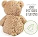 LotFancy Oso de Peluche Animal de Peluche Oso Peluche 38cm Marrón Claro Día de San Valentín Imagen de LotFancy Oso de Peluche Animal de Peluche Oso Peluche 38cm Marrón Claro Día de San Valentín