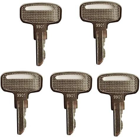 5pc 2860030 9901 Ignition Keys for JLG Scissors Lift Boom Lift E2/E600/33RTS