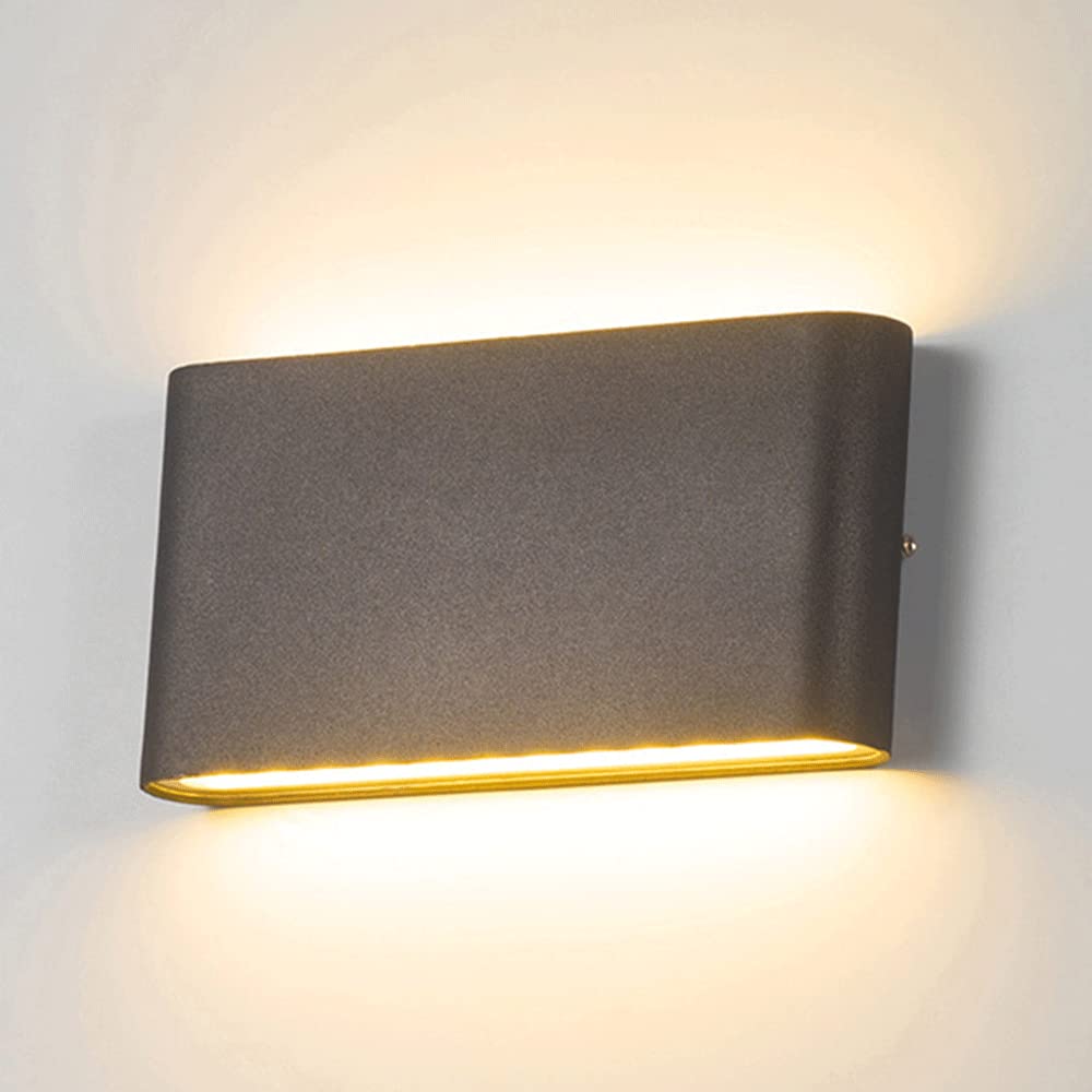 Applique moderne 12W LED et lampe de nuit haut de gamme en bande métallique