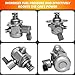 2012-2017 High Pressure Fuel Pump Compatible for BMW 335i 435i 535i GT 640i M235i M2 M235i 650i 740Li M235i xDrive ActiveHybrid 3 5 7, X1 X3 X4 X5 X6 2011-2019 3.0L L6 Replace 13517610761