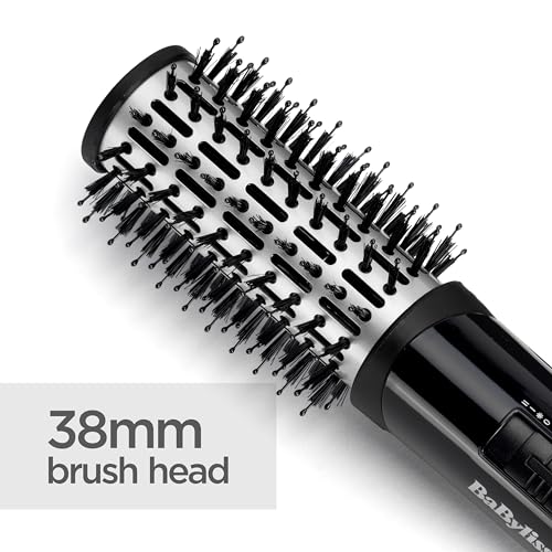 BaByliss Flawless Volume Hot Air Brush, Ionic, Dry and Style, 38mm Titanium-ceramic barrel - Image 3
