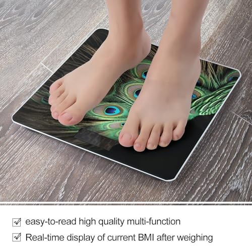 Báscula Digital de Baño con Vidrio Templado y Pantalla LCD miniatura 5