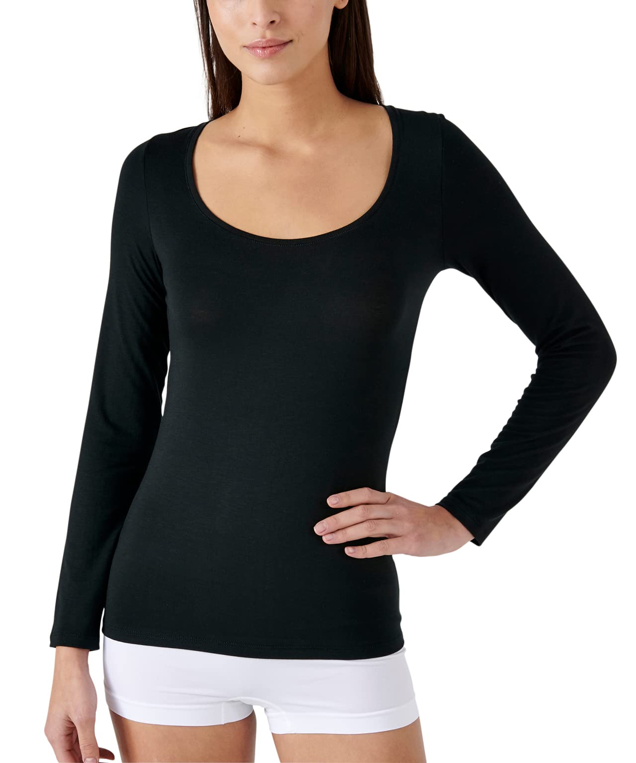 Damart T-Shirt Manches Longues Thermolactyl Invisible T-Shirt Femme (Lot de 1)