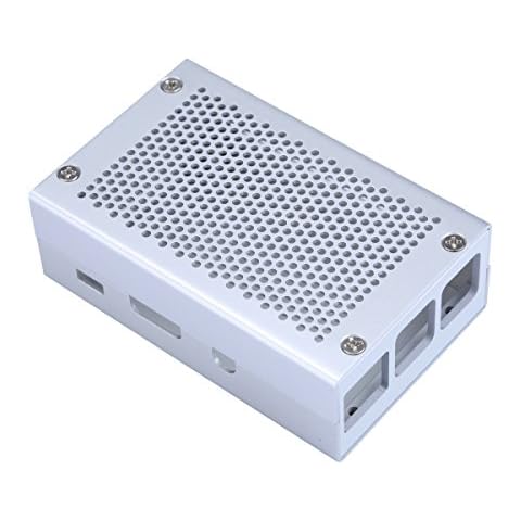 Unistorm Raspberry Pi 3 Model B+ Case Aluminum Case Silver Case Compatible with Raspberry Pi 3 Model B Also Cover