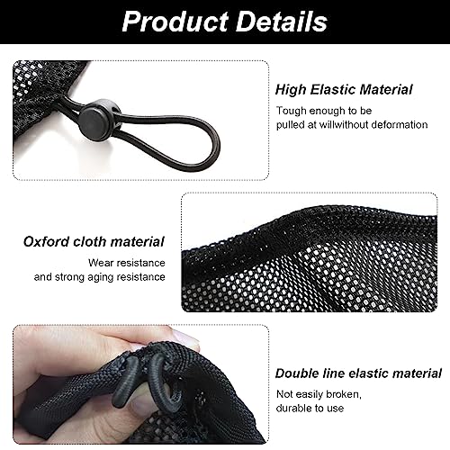 LongZYU Under Desk Cable Management Tray - Flexible Black Cable Organizer With 8 Holders, 8 Screws, 10 Ties and Clips - Image 4