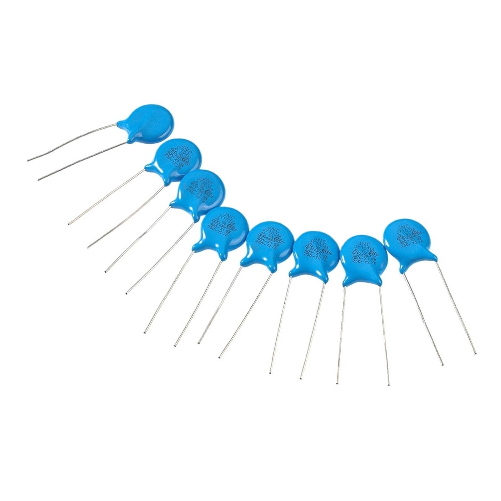 Condensateur Y 470PF à 10NF kit assortiment céramique 250VAC 400VAC