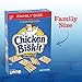 Chicken in a Biskit Original Baked Snack Crackers, Bulk Lunch Snacks, Family Size, 6 - 12 oz Boxes