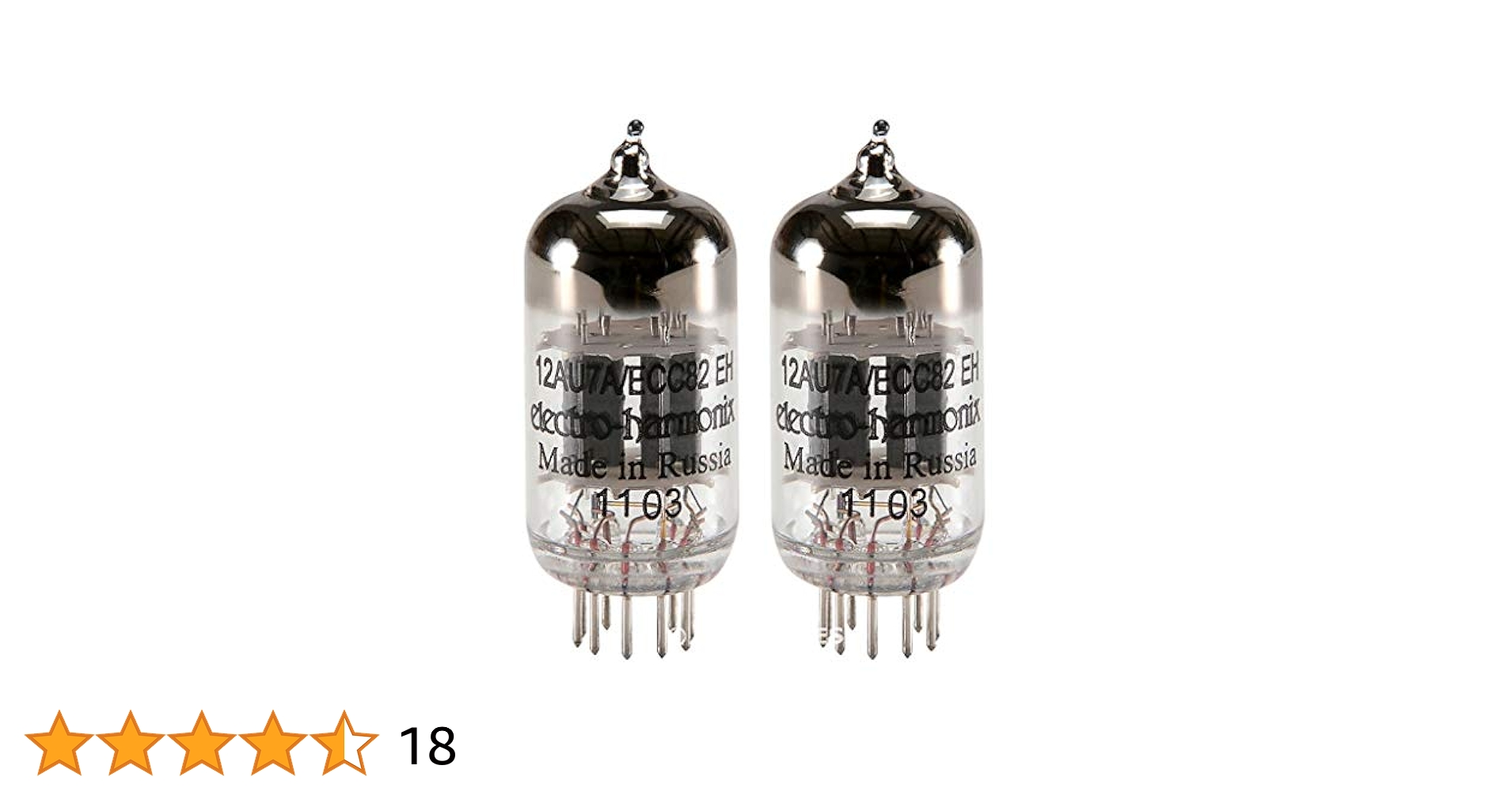 12AU7 / ECC82 マッチドペア真空管　Electro Harmonix Electro-Harmonix 12AU7A / ECC82 真空管