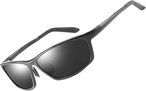 Miniatura 2 de COTIA Gafas de sol de lectura completa para hombre, marco cuadrado de aluminio, magnesio, moda, deportes al aire libre, conducción, gafas de sol