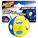 Nerf Dog Hundespielzeug LED Ball, grün/rot, 6cm