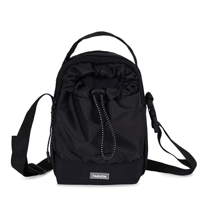 Cross Body Bag Water Bottle Holder with Strap Insulated Water Bottle Carrier Sling Bag for Hiking