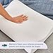 Sleep Innovations Memory Foam Contour Pillow, Queen Size, Head, Neck, and Shoulder Alignment, Side and Back Sleepers, Medium Support