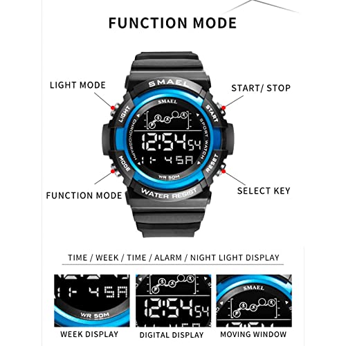 Waterdicht horloge voor zwemmen D - Afbeelding 3