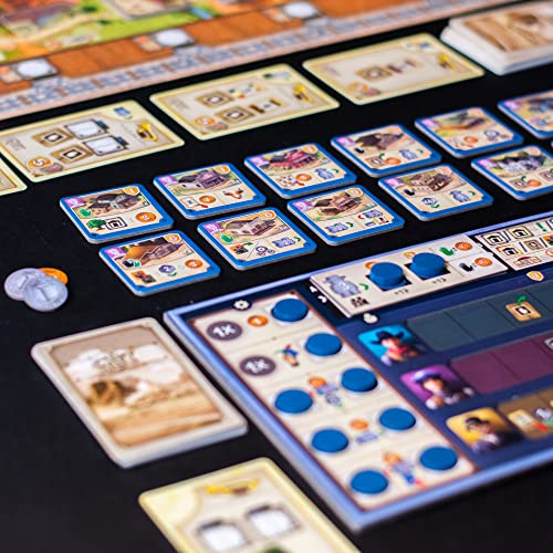 Galapagos Jogos Galápagos, Great Western Trail (2a Edição), Jogo de Tabuleiro para Amigos, 1 a 4 jog