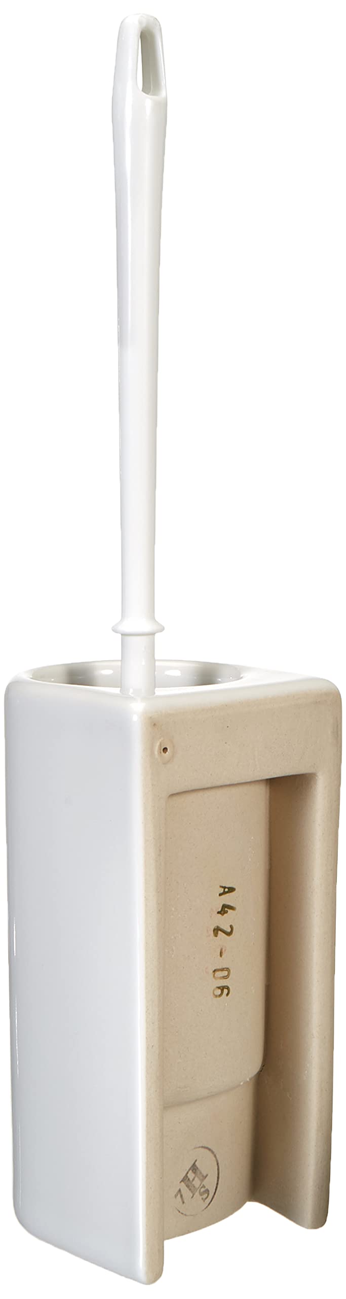 Laufen 434070 Universal Toilettenbürstengarnitur mit abnehmbarer Keramik, wandhängend