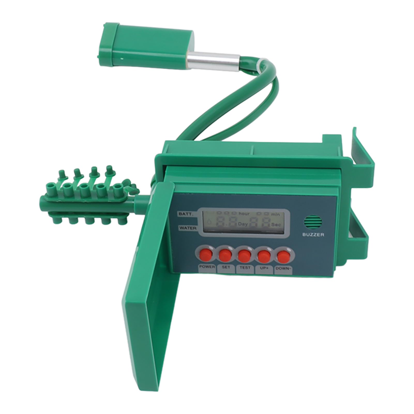 Cocoarm Système d'arrosage Automatique, Système d'arrosage Automatique en PVC ABS avec Minuterie Intelligente, Tuyau de 10 M pour 10 Plantes en Pot, Intervalle de 0,1 à 30 Jours, Entretien des
