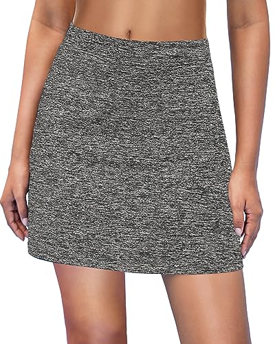 Image of Ekouaer Women's Athletic Skorts Lightweight Golf Skirts Inner Shorts Pocket Tennis Running Workout Sports Skorts