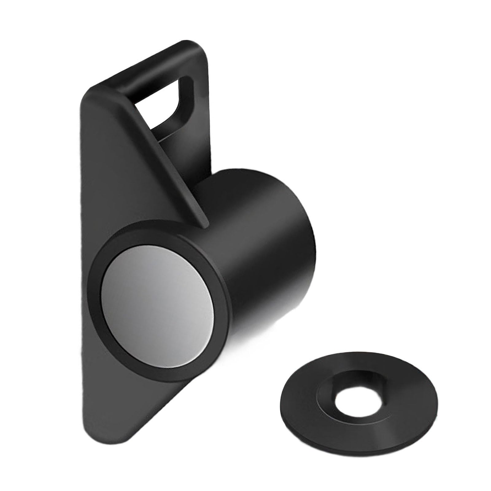 Zhangyezhan A Easy Installion Door Holders Portable Ccessory For Cabinets Sturdy Zines Lloy Materials For Renters Surfaces Furniture Door