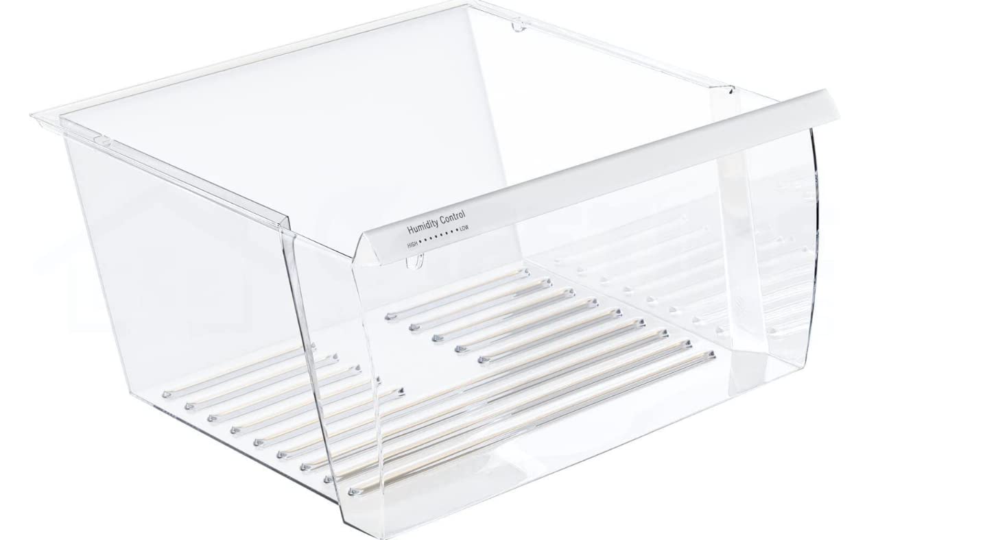 New 2188656 Crisper Bin (Upper) Compatible with Whirlpool Refrigerator Fridge