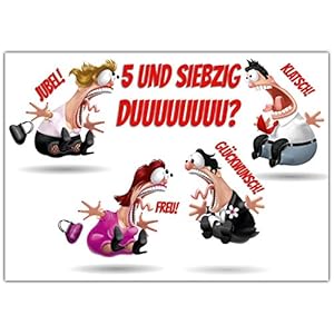 A4 XXL 75 Geburtstag Karte KOLLEGEN mit Umschlag – lustige Geburtstagskarte – Glückwunschkarte zum 75. Geburtstag für…