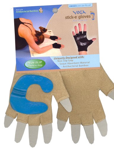 Stick-e Brands Yoga Stick-e Gloves (Beige)