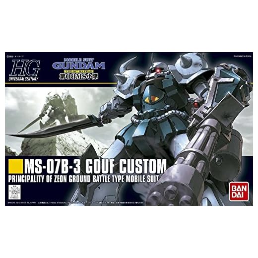 BANDAI Mobile Suit Gundam MS-07B-3 GOUF CUSTOM