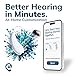 OIDO HearOne OTC Hearing Aids | Easy for Seniors | Behind The Ear Design | Comfortable, Stylish and Customizable