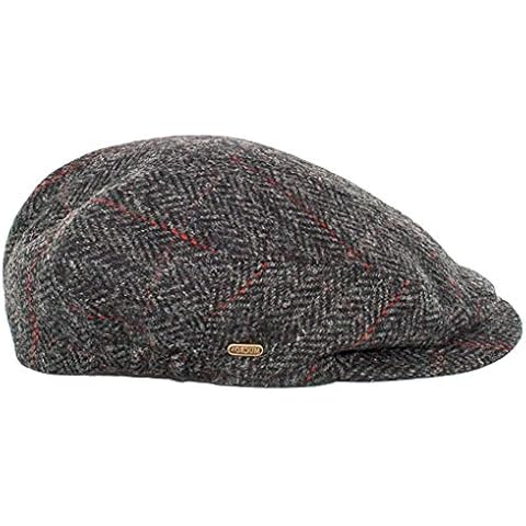 Mucros Weavers Kerry Cap Charcoal Herringbone Medium Cover