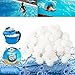 Yisscen Sfere Filtranti, Sfere Filtranti per Piscine, 500g Sostituiscono 18 kg di Sabbia Filtrante, per Filtri a Sabbia per Piscine, Piscine, Materiale Filtrante, Filtri a Sabbia per Acquari (500g)