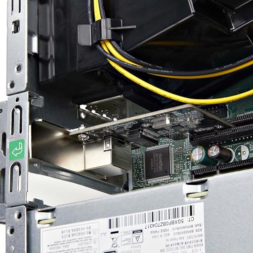 Image of StarTech 1-Port Gigabit PCIe Network Card, Realtek RTL8111H (ST1000SPEX2LT) | PCI Express LAN Card, Low-Profile NIC, Adapter