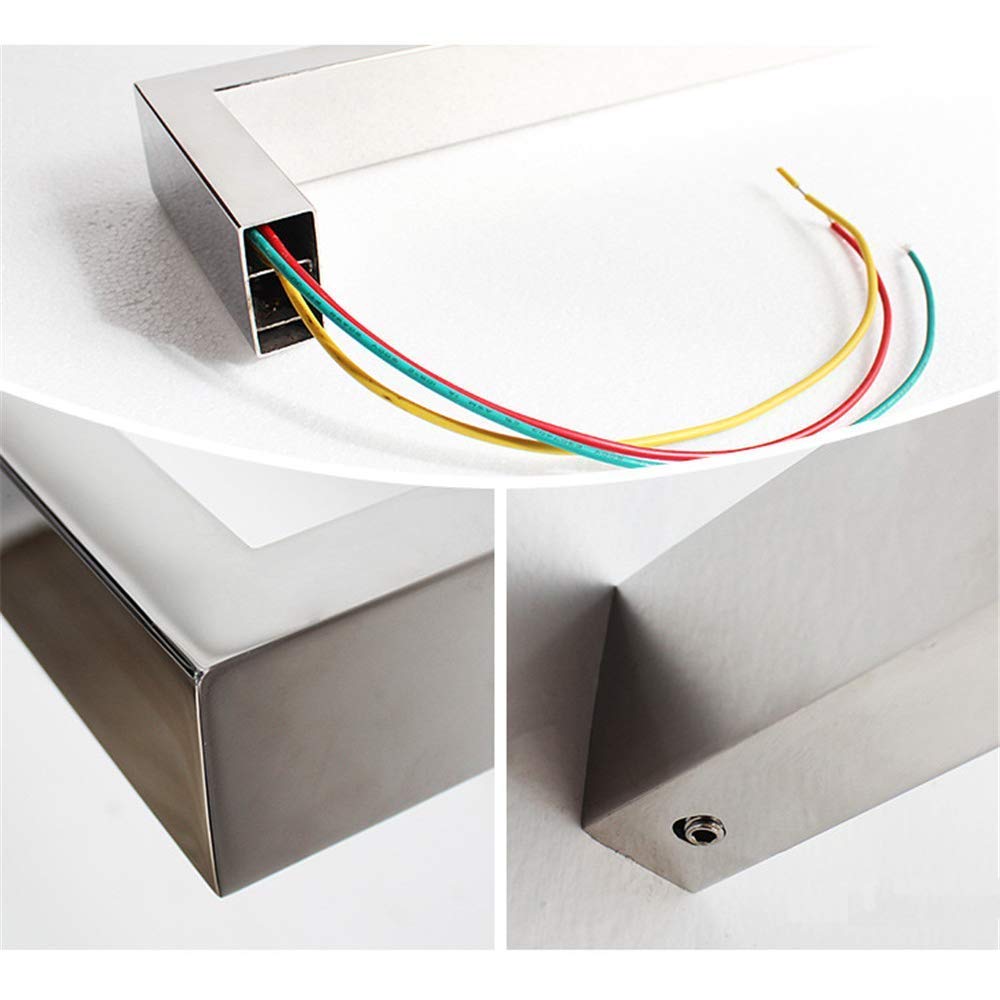 Toallero eléctrico de Pared, radiador toallero calefactado con 3 Varillas, de Acero Inoxidable, para baño, con Alambre Pulido.