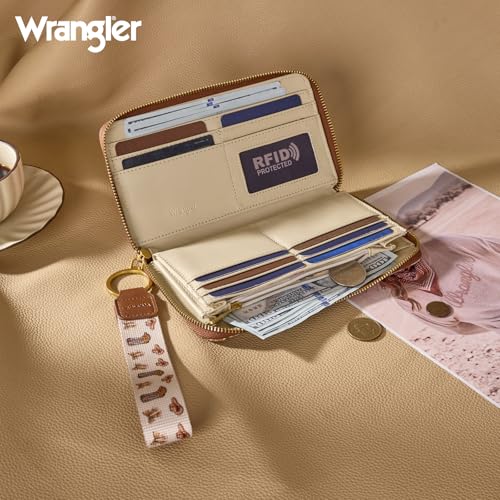 Wrangler Rodeo Icons Tote Bags y Billetera de Muñeca Western Set miniatura 3