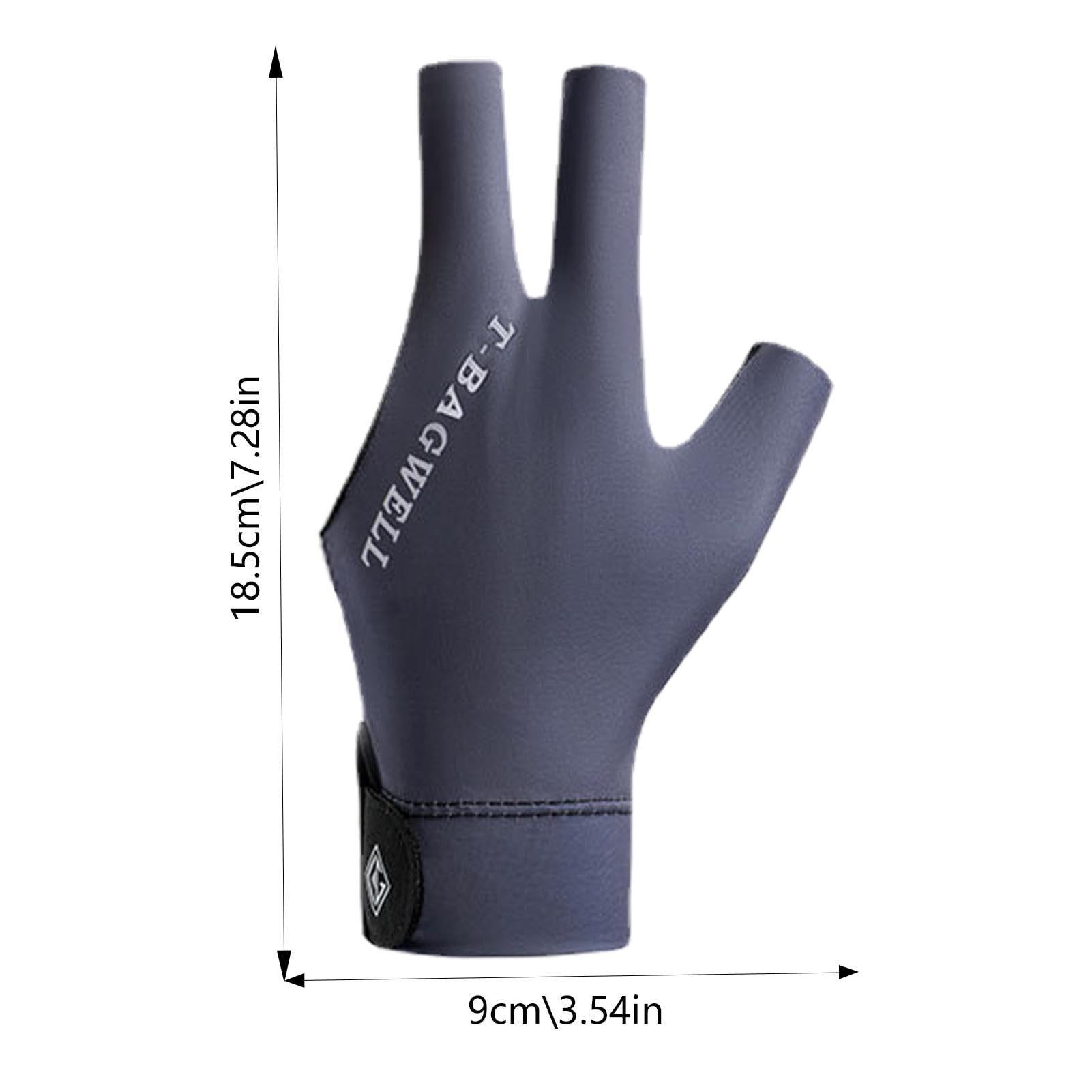 Professional Billiard Gloves - Three Finger Pool Players Gloves | Billiard Gloves For Billiard Cues | Lightweight Sports Gloves | Breathable Billiard Pool Gloves | Sports Accessories For Billiards Lov