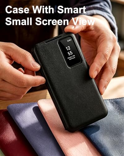 Image of for Samsung S26 Ultra Case with Smart Small Screen View, Smart View Cover | for Samsung Galaxy S26 Ultra S-View Phone Case, Smart View Flip Cover for Samsung S26 Ultra 5G with Smart Small Screen View