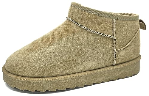 TruFox Kids Boys & Girls Mini Low Ankle Boot Soft Fur Lined Warm