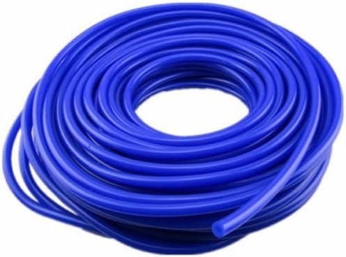 16.4ft 5M 3mm Silicone Vacuum Tube Hose Silicone Tubing Blue For Car Auto Truck