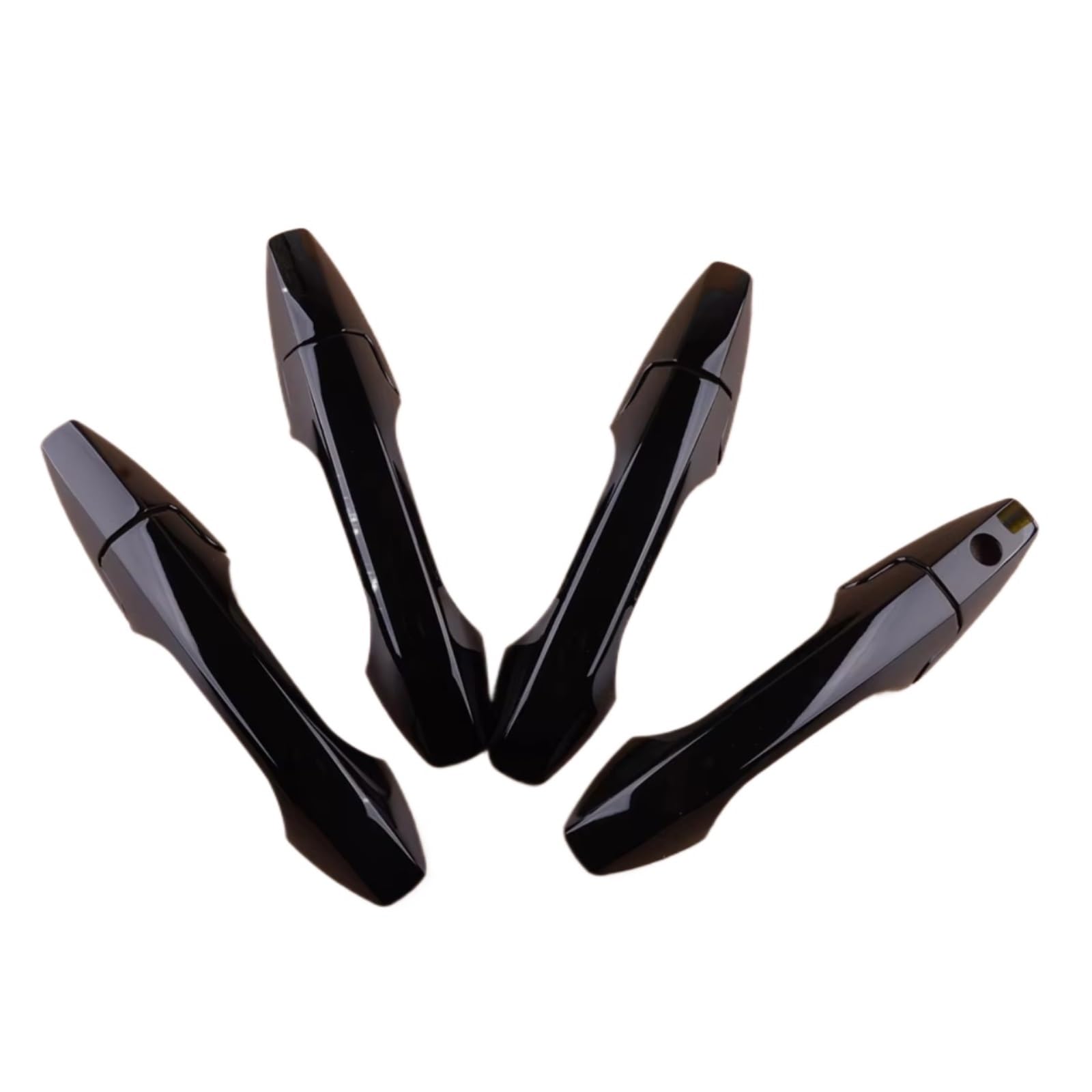 Dspolimv One Color Outer Door Handle Cap Compatible With Acura Suv For Tsx Mdx Rdx For Crv 2007 2008 Decoration Gloss Black Car Exterior Door Handle Cover Trim
