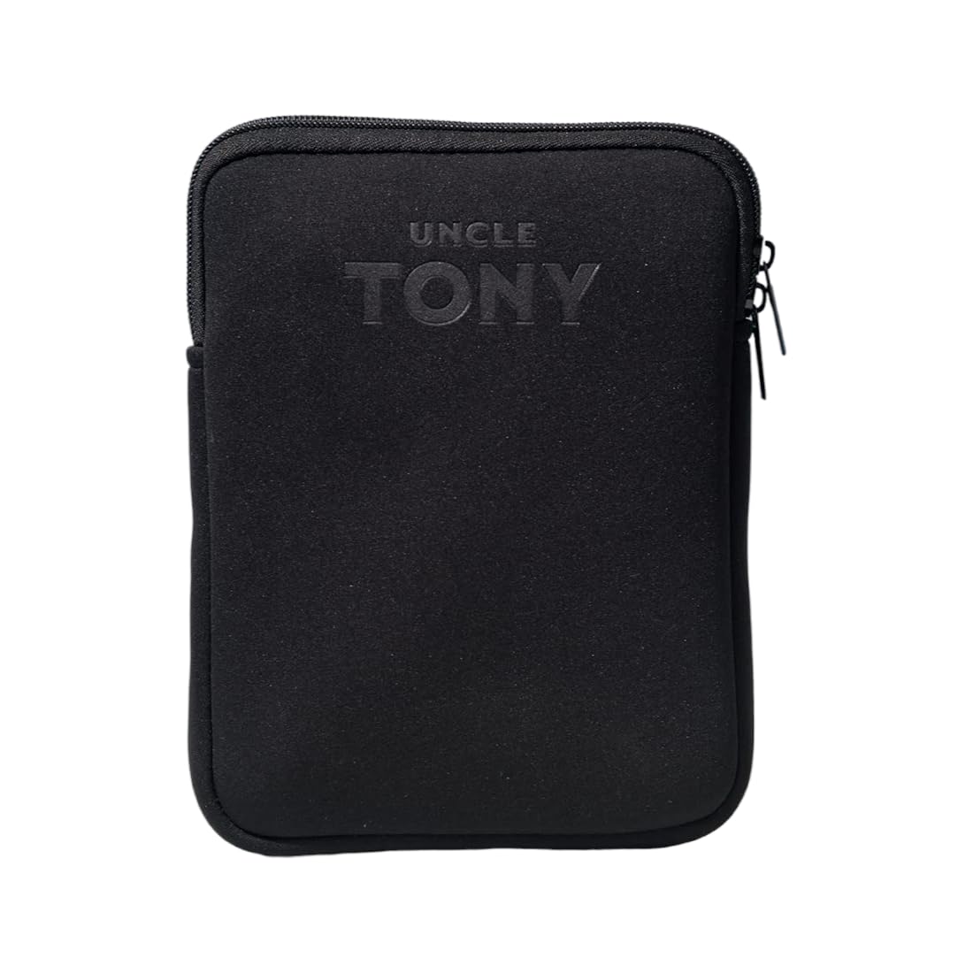 Uncle Tony Travel & Toiletry Pouch for Unisex | Toiletries Shaving Kit & Cosmetics Zippered Bag | Accessories & Organizer Travel Rugged Pouch | Color Black