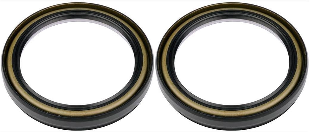 2X Front Wheel Seal Automotive Replacement Wheel Seals for Mitsubishi Mighty Max 1985-1994 for Mitsubishi Montero 1984-2000 for Mitsubishi Montero Sport 1997-2004 for Dodge Raider 1988-1989
