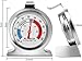 WellBridal Refrigerator Thermometers Classic Series Large Dial Thermometer (2 Pack,Freezer/Refrigerator)