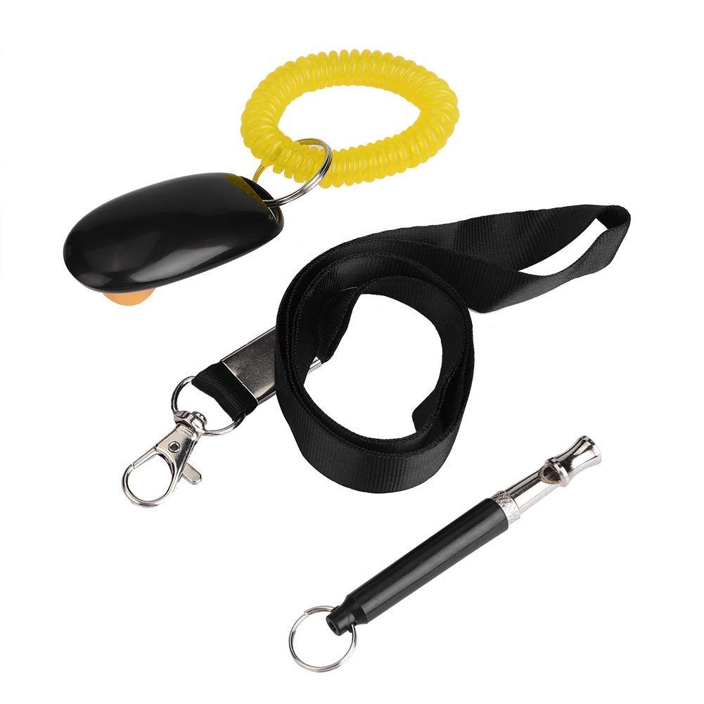 Dog Whistle, Dog Whistle To Stop Barking Neighbors Dog Dog Clicker with Lanyard Professional Recall Silent Dog Training Whistle Dog Training Whistle for Stop Barking