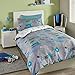 Bedlam - Gioco Glow - Glow in the dark Set Copripiumino - Letto singolo in grigio immagine